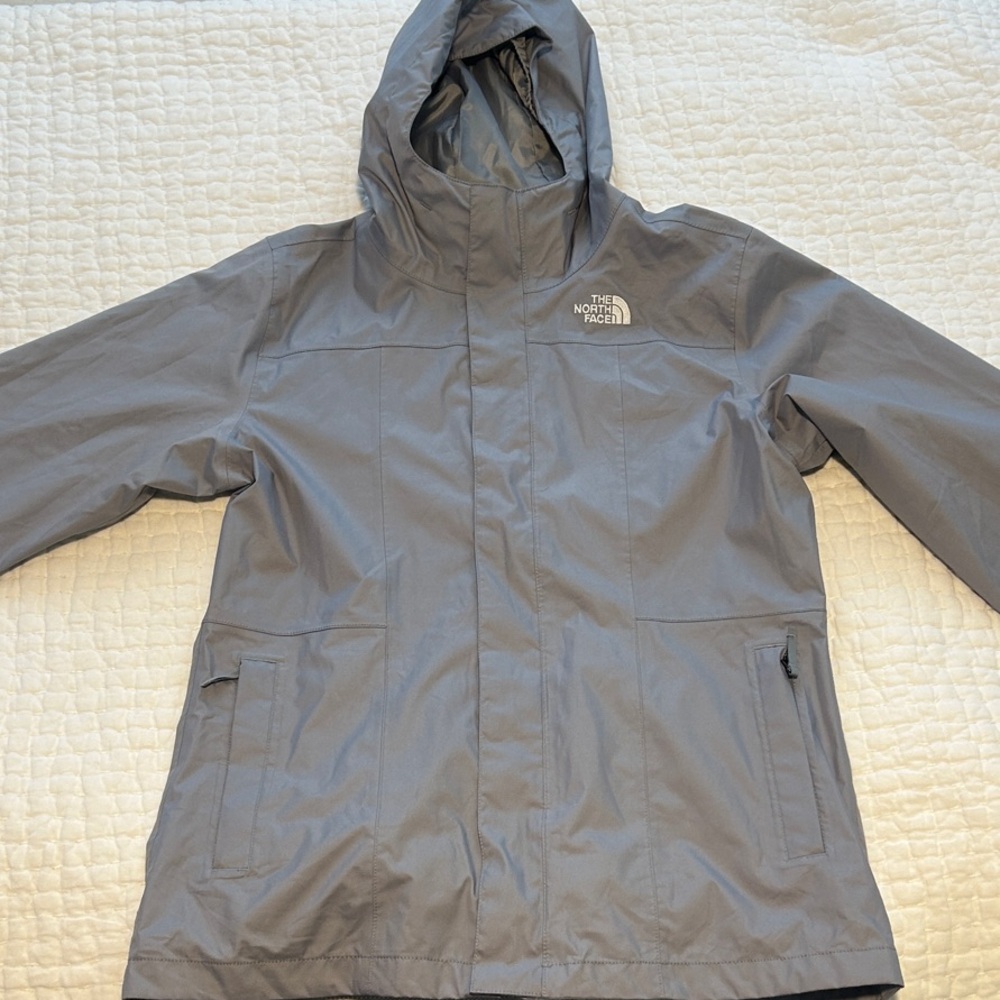 The North Face Charcoal Hooded Jacket